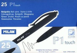 Milan Pen Juodas P1 Rubber Touch