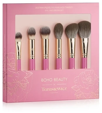 Boho beauty Boho 6 veido šepetėlių rinkinys