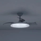 „Philips“ LED lubinis ventiliatorius „Solr“, baltas, DC, tylus, CCT