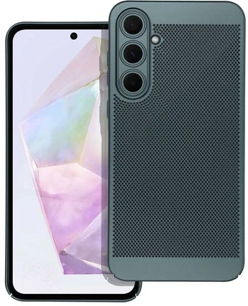 Dėklas Oem BREEZY Case for SAMSUNG A35 5G žalias
