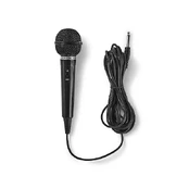 Nedis MPWD01BK Microphone / 5m / Black kaina