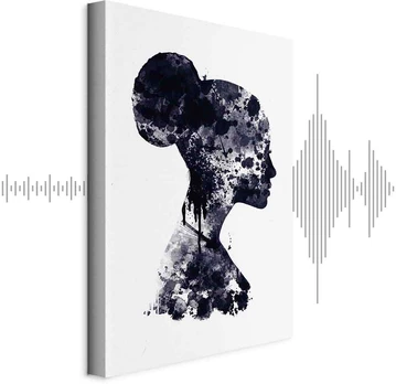 Artgeist Paveikslas - Abstract Profile (1 Part) Vertical