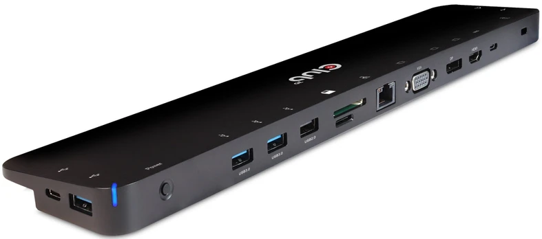 „Club 3D ChargingDock“ USB-C stotis / replikatorius (CSV-1564W100)