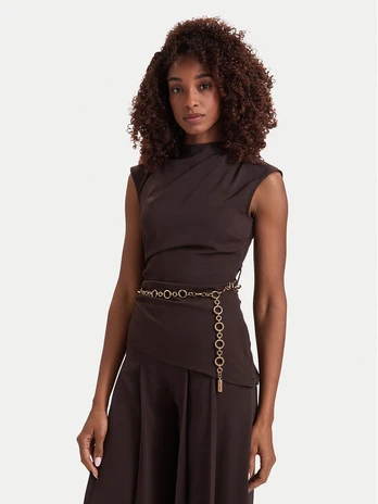 Guess Palaidinė G6YH15 W3206 Ruda Slim Fit