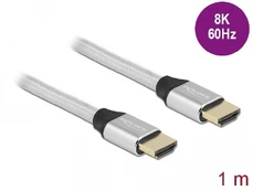 Kabelis Delock HDMI, HDMI, 1 m, sidabro kaina
