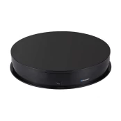 Elektrinis besisukantis patefonas Puluz 30cm USB (juodas) kaina