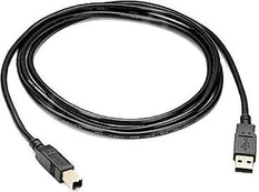 Kabelis USB PremiumCord USB-A - USB-B 3 m Juodas (ku2ab3bk)