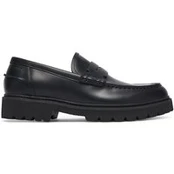 HUGO Loaferai Draven 50573677 Juoda