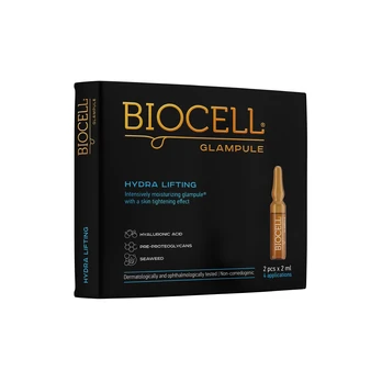 Drėkinantis serumas BIOCELL GLAMPULE HYDRA LIFTING, 2x2ml