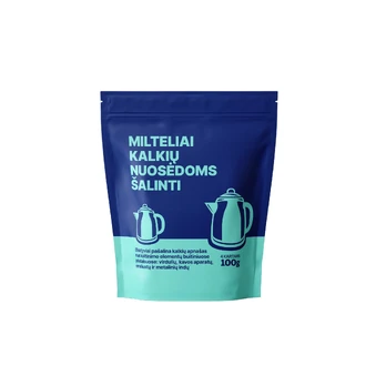 Nuovirų šalinimo milteliai, kalkėms/elektriniams virduliams Higėja, 0.1 kg