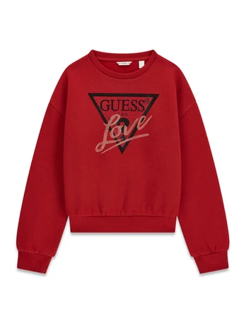 Guess Džemperis J6BQ20 K8007 Raudona Regular Fit