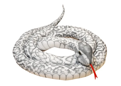 Pliušinis žaislas Gyvatė, pilka, 110 cm