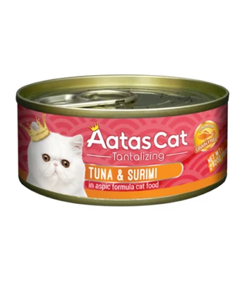 Aatas Cat Tantalizing Tuna - Surimi konservai katėms, 80 g