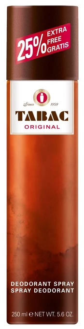 Purškiamas dezodorantas Tabac Original vyrams 250 ml kaina