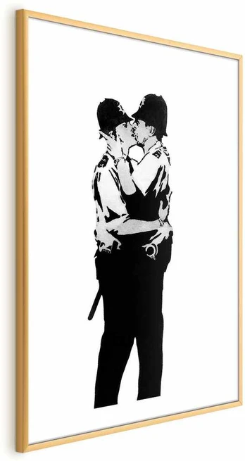 Artgeist Plakatas - Kissing Coppers