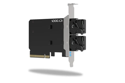 Icy Dock IcyDock Adapteris 2x M.2 NVMe to PCIe 4.0 x8 card bifurcation