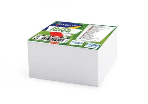 Notes Forpus, 9x9 cm, white, glued (500) 0716-009