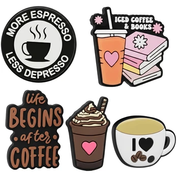 Telforceone 3D Sticker Coffee 5pcs set