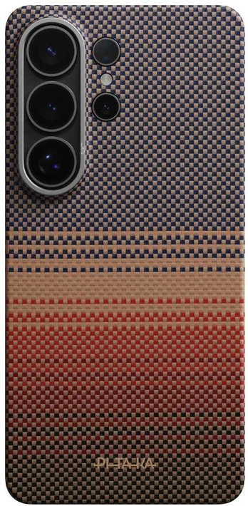 PITAKA Edge Case MagSafe, skirtas Samsung Galaxy S26 Ultra sunset