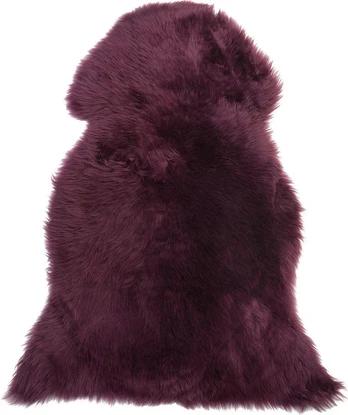 Beliani Violetinė avikailis ULURU
