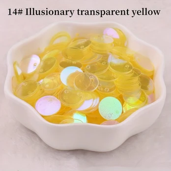 Apvalūs karoliukai, 15# Transparent Green