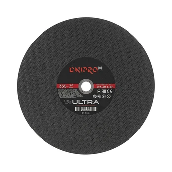Pjovimo diskas Dnipro-M, 355 mm x 3 mm x 25.4 mm