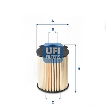 Alyvos filtras UFI 25.110.00