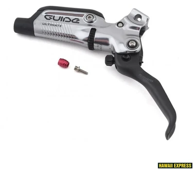 Stabdžių dalis SRAM LEVER ASSEMBLY - CARBON LEVER (ASSEMBLED, NO HOSE, INCLUDES BARB & OLIVE) VERSION 2 ARTIC Pilkas -GUIDE ULTIMATE
