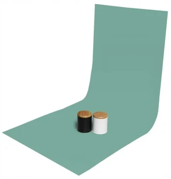 GlareOne PVC fonas 60x130 cm - nefrito spalvos