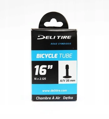Dviračio kamera Deli Tire 16x2.125", juoda