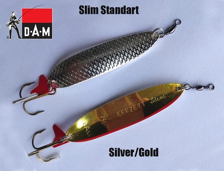 DAM Effzett Slim standard vartyklė sidabrinė/auksinė 32 g