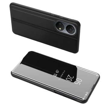 Dėklas Clear View Honor X7 / Honor Play 30 Plus Juodas DZWT2129