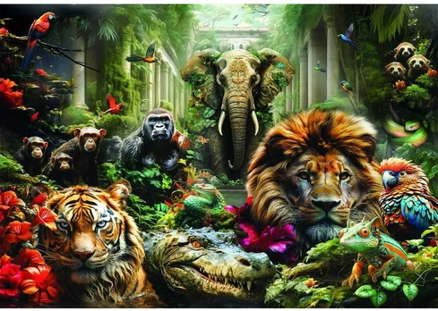 Clementoni CLE puzzle 1000 Compact Mystic Jungle 39987