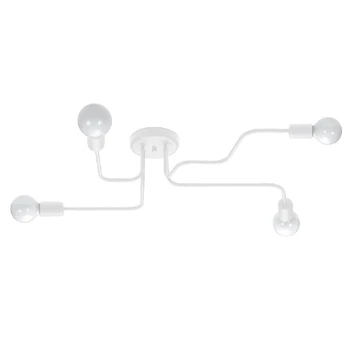 Lubinis šviestuvas VECTOR 4, 4xE27, max 15 W LED, baltas