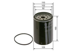 Kuro filtras BOSCH F026402269 kaina