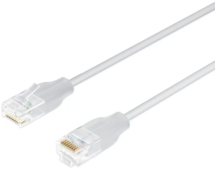 Lanview LightFlex CAT6 U/UTP 5M, Baltas, TPE, Halogenfree