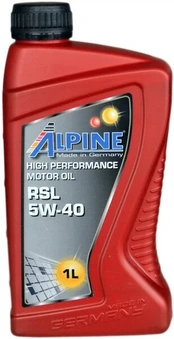 Variklio alyva Alpine RSL 5W-40 1 L
