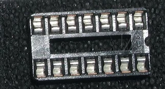 Lizdas mikroschemai DIP14 RoHS