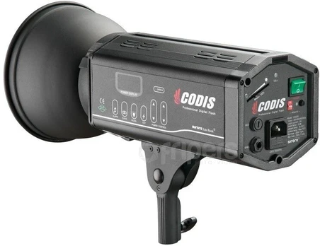 Aurora Studio Flash Aurora Codis 800 Studio Flash su radijo imtuvu