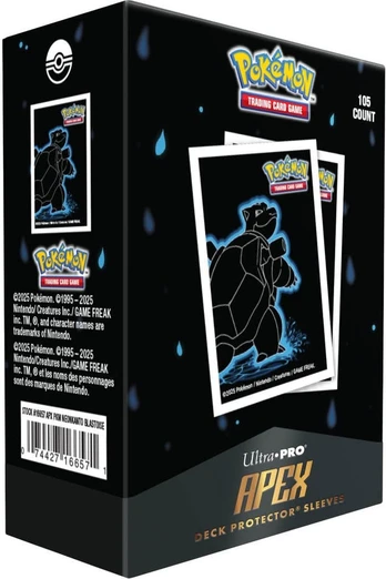 Ultra Pro Pokémon - Neon Kanto: Apex Deck Protector - Blastoise