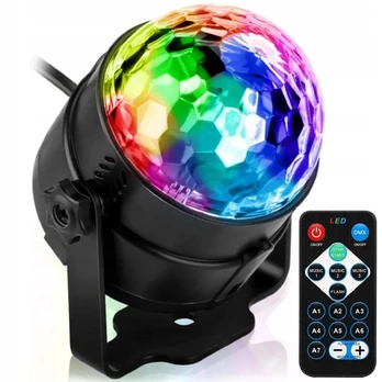 Interlook DISCO rutulys LED projektorius RGB