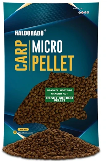 Paruoštos peletės Haldorado Micro Pellet Spanish Nut 600g 2,5mm