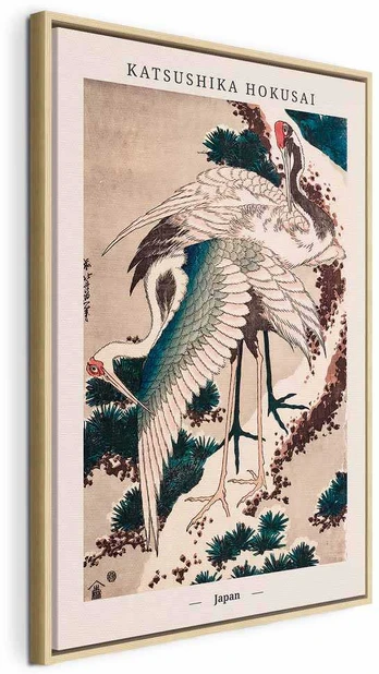 Artgeist Paveikslas - Cranes (1 Part) Vertical
