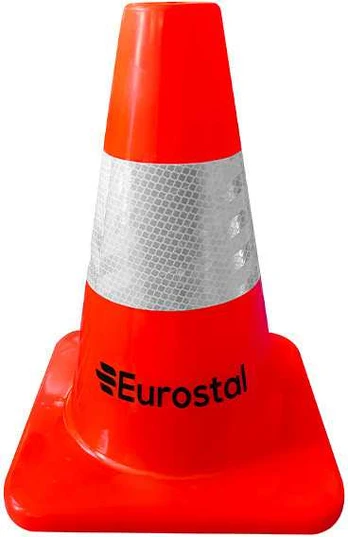 Įspėjamasis kūgis 30 cm Eurostal BASIC RA2