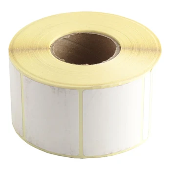 Lipnios etiketės, termo, 49 x 40 mm, balta, 1000 vnt., vnt.
