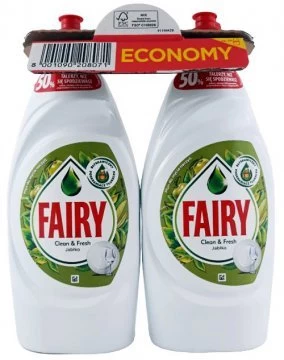 Indų ploviklis FAIRY Apple, 2 X 900 ml