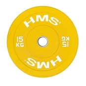 Olimpinis guminis svoris HMS CBR - 15 kg kaina