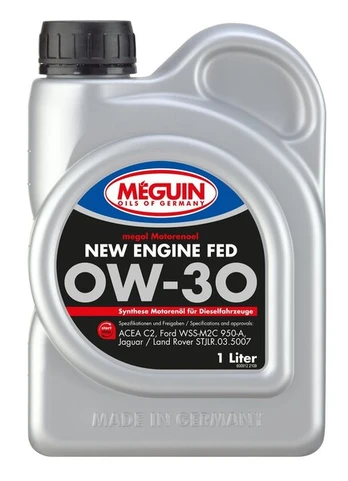 Meguin New Engine FE-D 0W-30, variklio alyva 1L