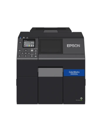 ColorWorks D6000 dye inc, cutter, disp., USB, Ethernet, black