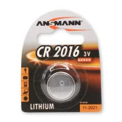 Elementai ANSMANN CR2016, 1vnt., litis, 3V kaina